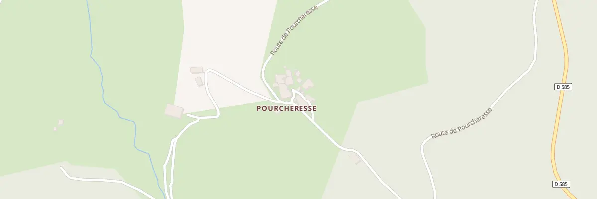 Plan du 5102 Pourcheresse à Pébrac