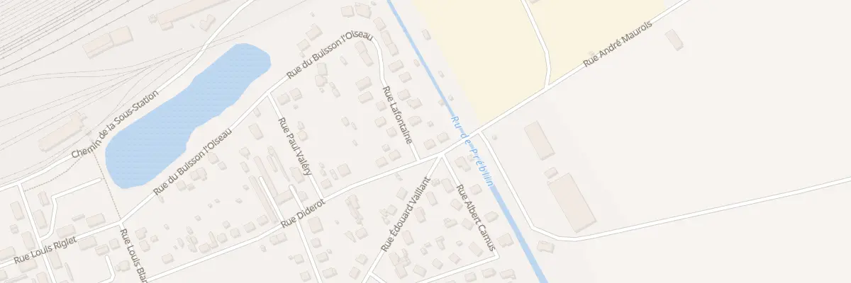 Plan du 2 Rue Lafontaine à Migennes
