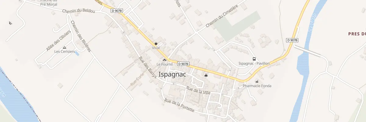 Plan du 6358 Che Royal à Ispagnac