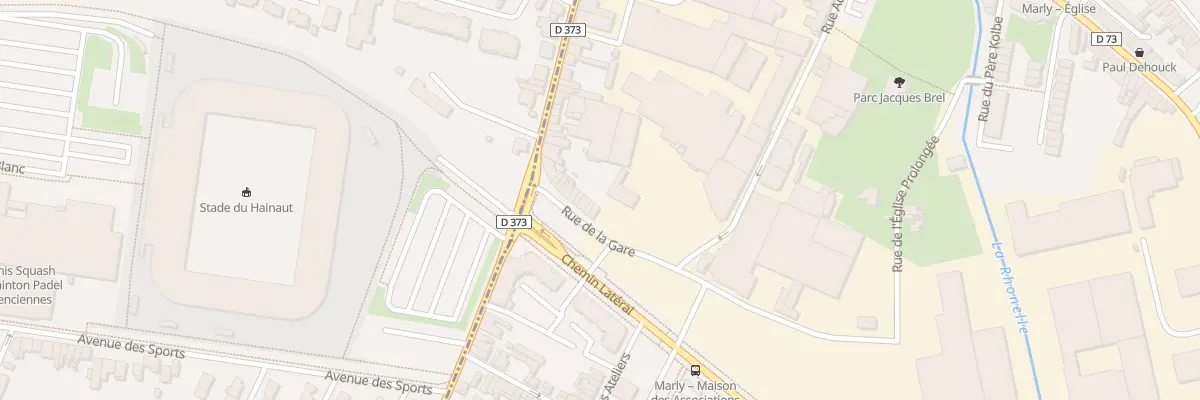 Plan du 77 Rue la Gare à Marly