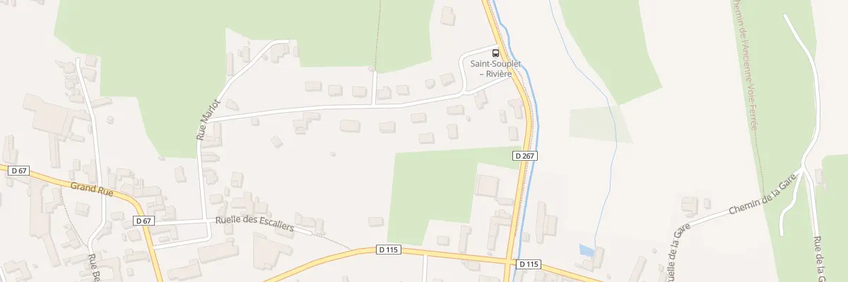 Plan du 12 Sen de la Saule Hotte à Saint-Souplet