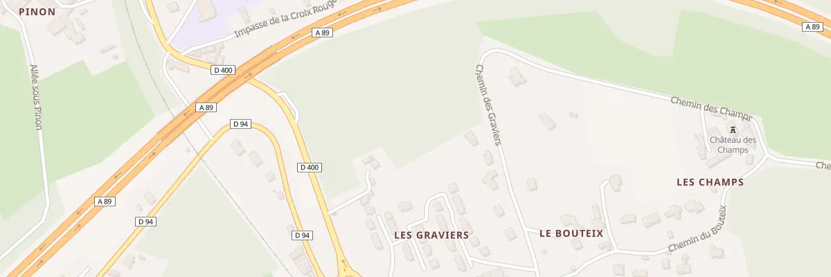 Plan du 13 Rue Pierre Mendès France à Thiers