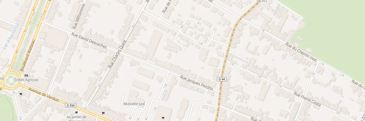 Plan du 33 Rue Jacques Perdrix à Valenciennes