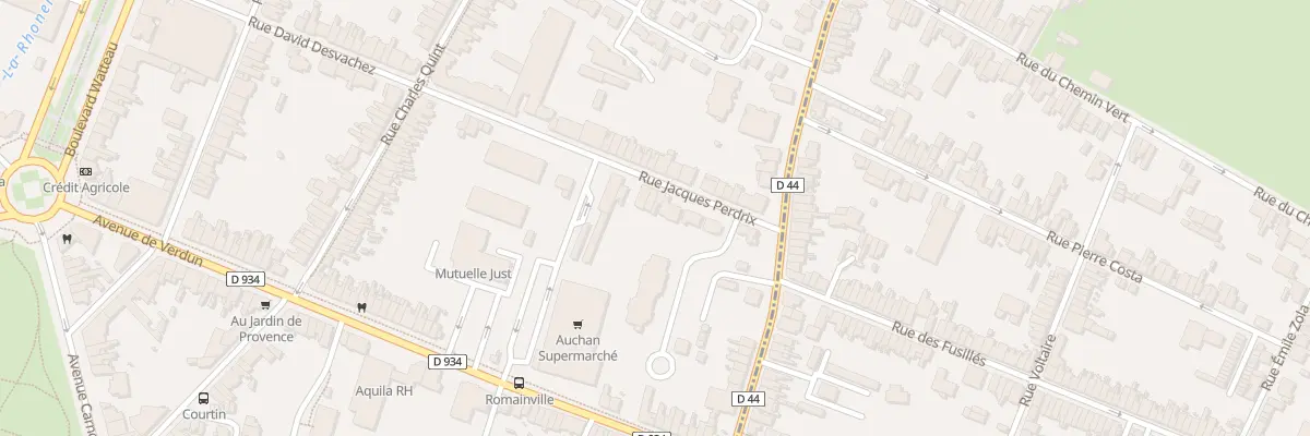 Plan du 28 Rue Jacques Perdrix à Valenciennes