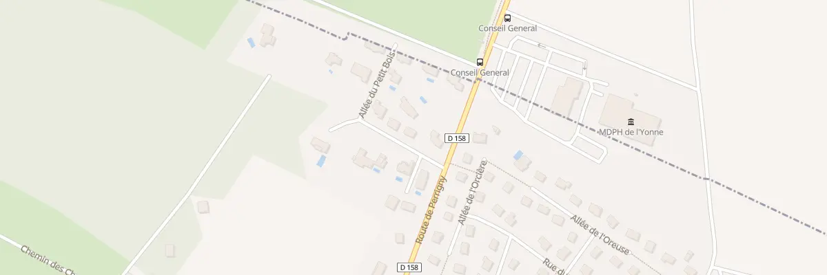 Plan du 21 All du Petit Bois à Saint-Georges-sur-Baulche
