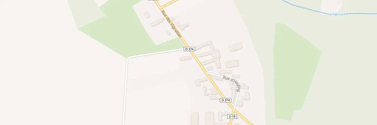 Plan du 13 Rue des Vignattes à Trancault