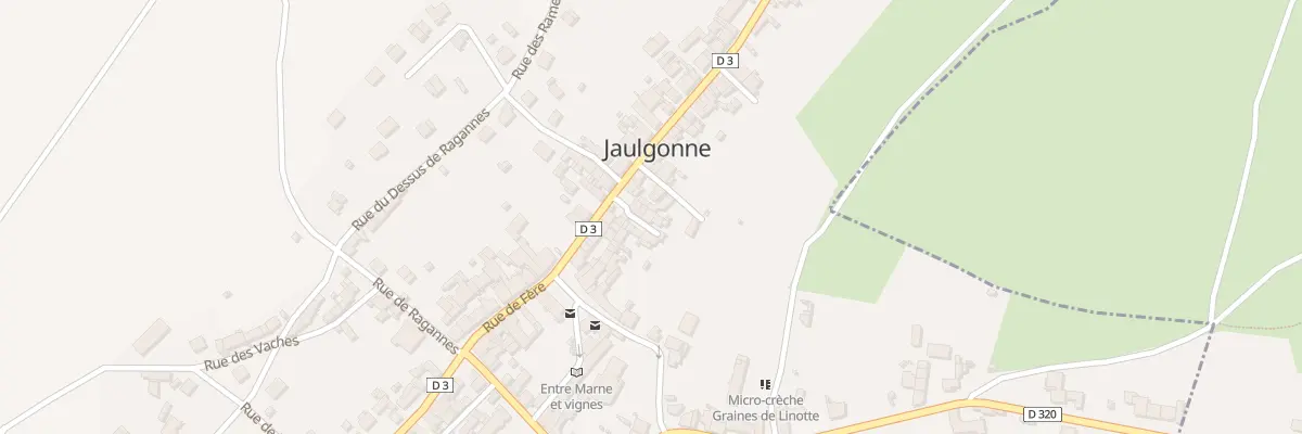 Plan du 5 Pl de l’Orme à Jaulgonne