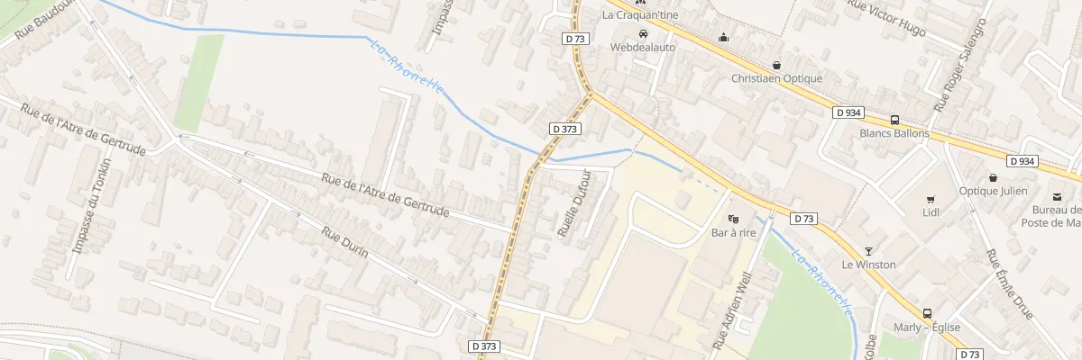 Plan du 7 Rue la Gare à Marly