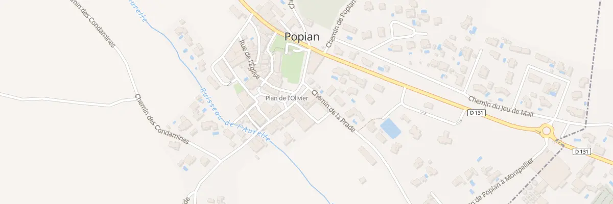 Plan du 11 Av de Laurelle à Popian