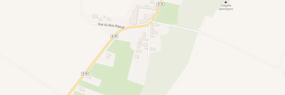 Plan du 5 Rue du Closeau à Trancault