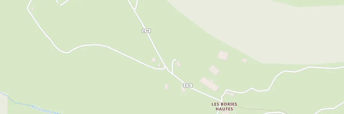 Plan du 11 Rue des Terres Bleues à Badaroux