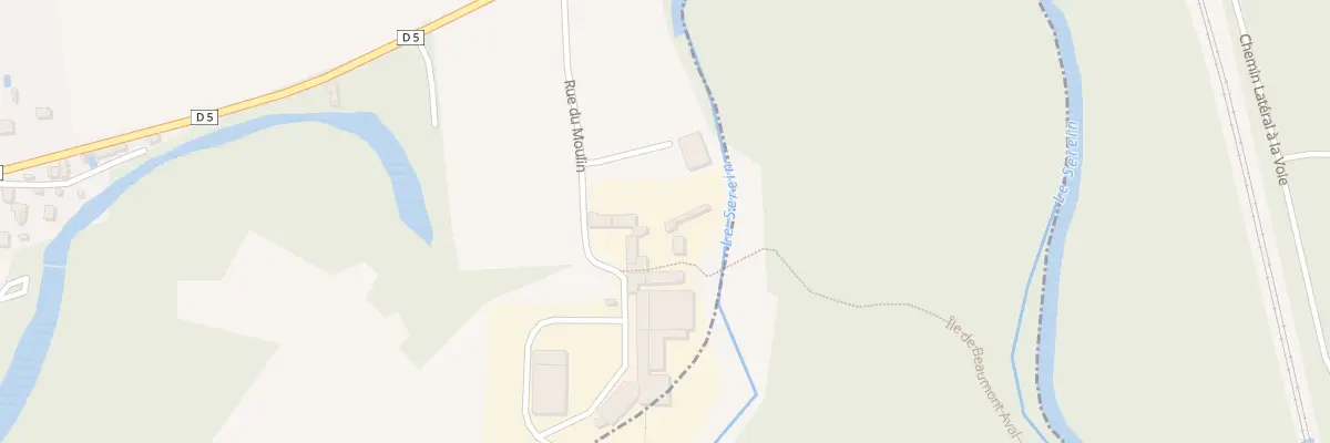 Plan du 3 Rue du Moulin à Bonnard