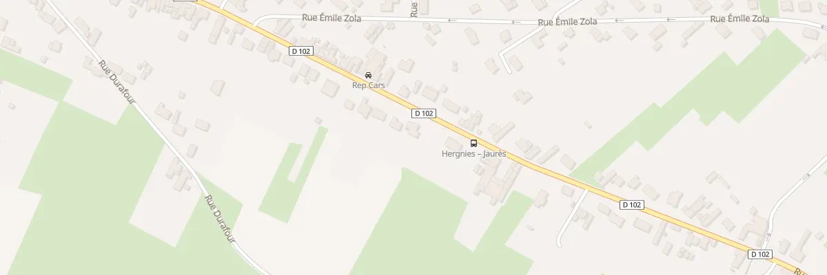 Plan du 108 Rue Jean Jaurès à Hergnies