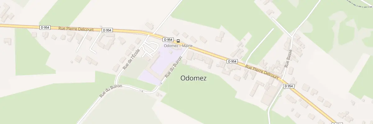Plan du 35 Rue du Buiron à Odomez