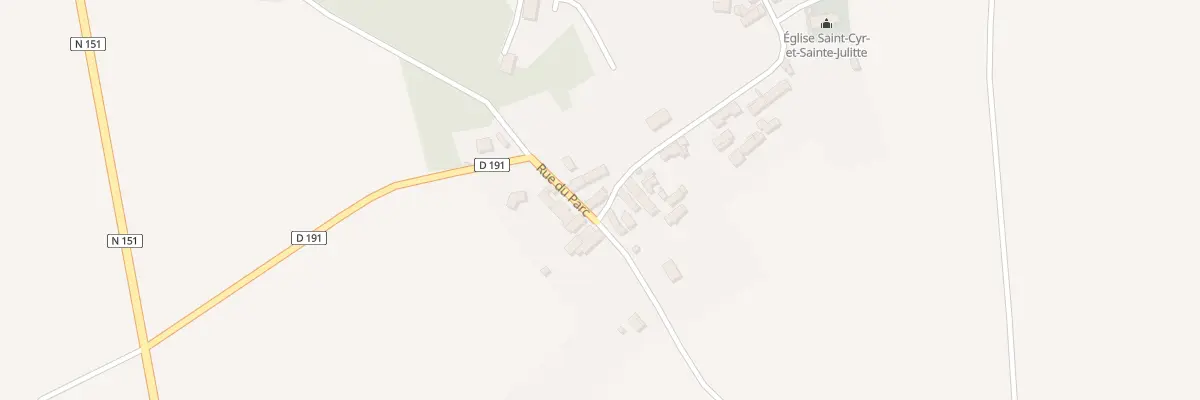 Plan du 14 Rue du Doc Beaufume à Festigny
