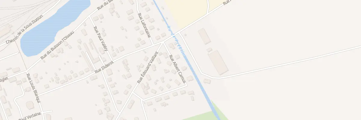 Plan du 3 Rue Albert Camus à Migennes