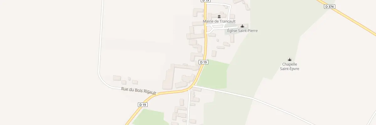 Plan du 3 Rue de St Epvre à Trancault