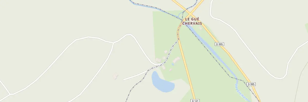 Plan du 1 Les Gauds à Busset