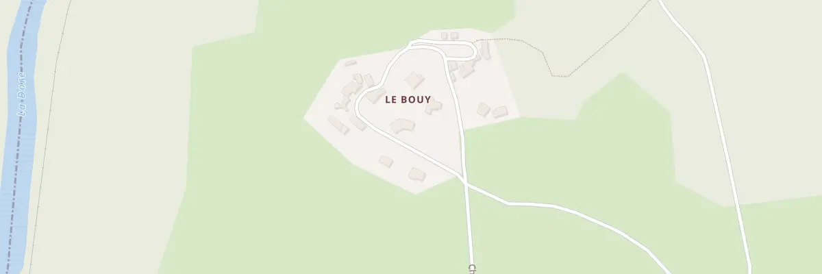Plan du 5348 Le Bouy à Sauviat