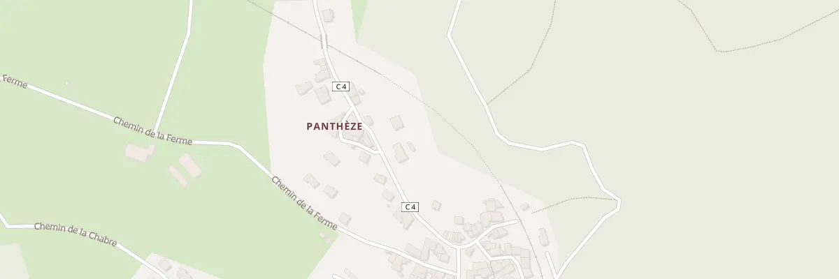 Plan du 9009 Rte de Panthèze à Thiers