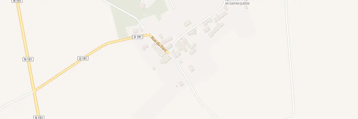 Plan du 21 Rue du Doc Beaufume à Festigny