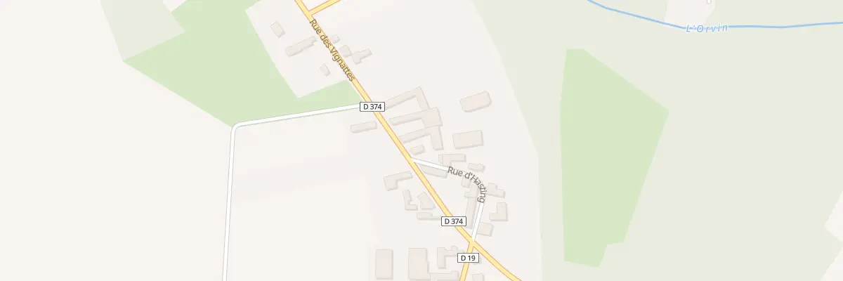 Plan du 10 Rue des Vignattes à Trancault
