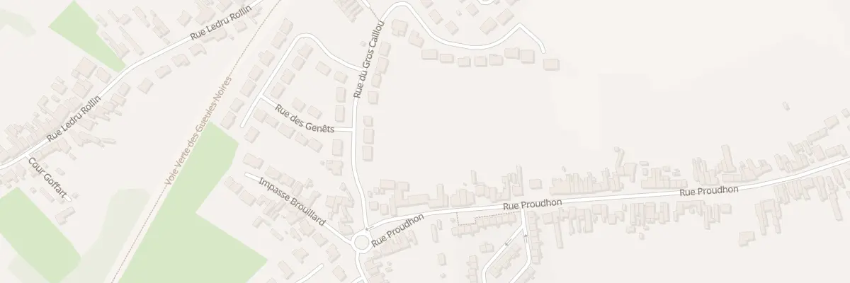 Plan du 130 Rue Proudhon à Bruay-sur-l’Escaut