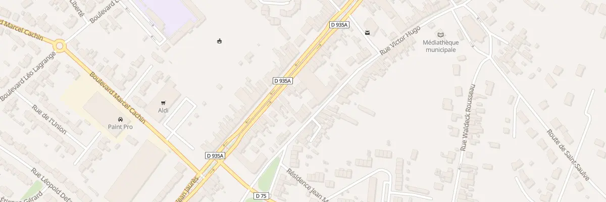 Plan du 291 Rue Jean Jaurès à Bruay-sur-l’Escaut