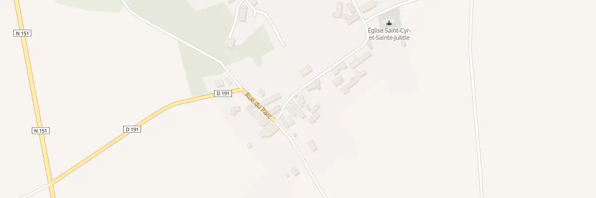 Plan du 15 Rue du Doc Beaufume à Festigny