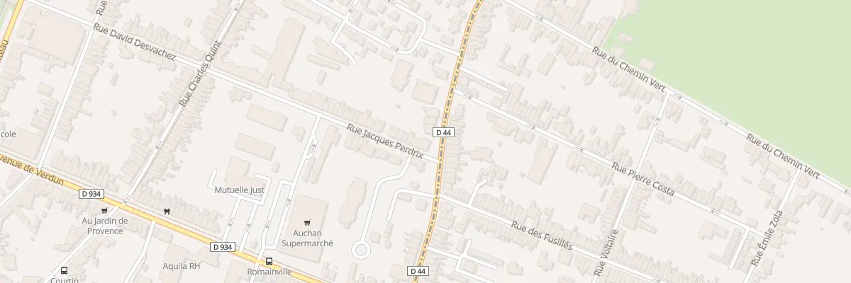 Plan du 55 Rue Jacques Perdrix à Valenciennes
