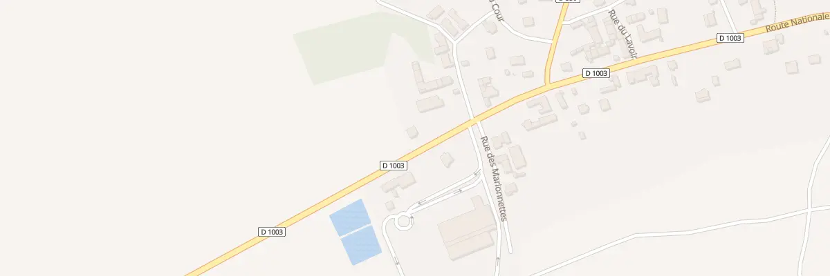 Plan du 1 Rte Nationale Numero 3 à Courtemont-Varennes