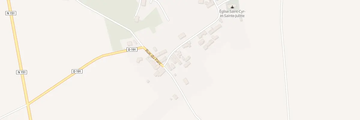 Plan du 15B Rue du Doc Beaufume à Festigny