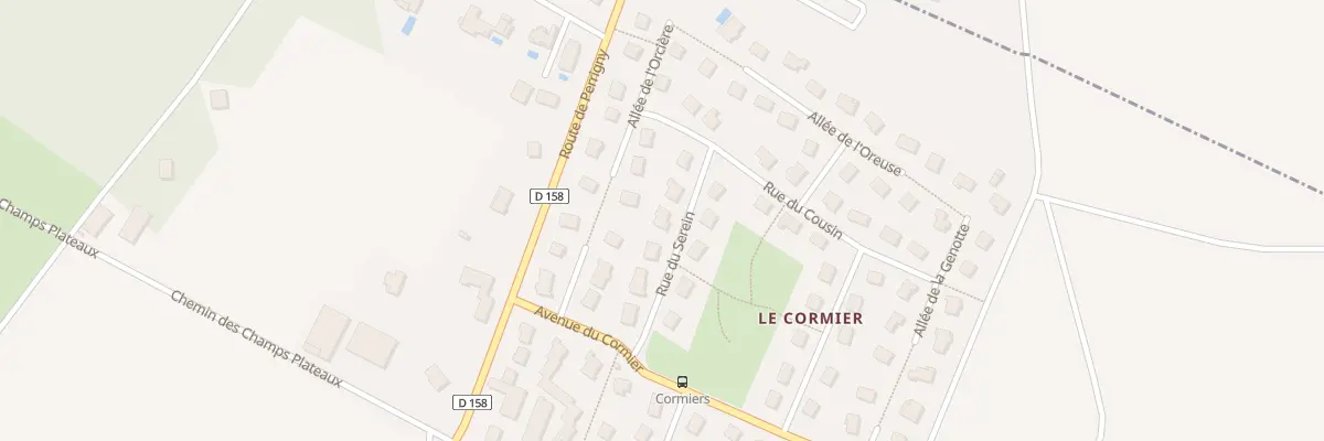 Plan du 7 Rue du Serein à Saint-Georges-sur-Baulche