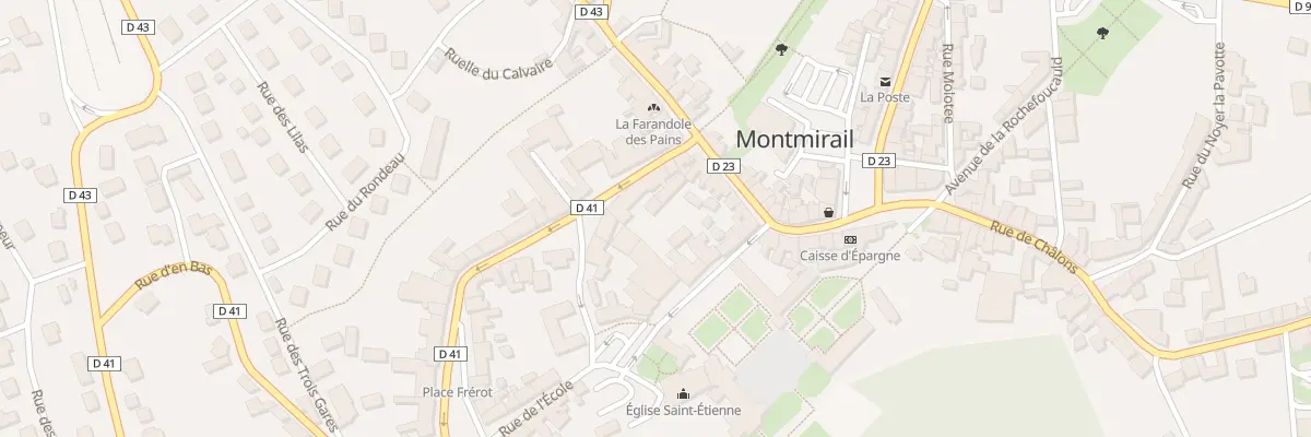 Plan du 24 Rue Jeanne d’Arc à Montmirail