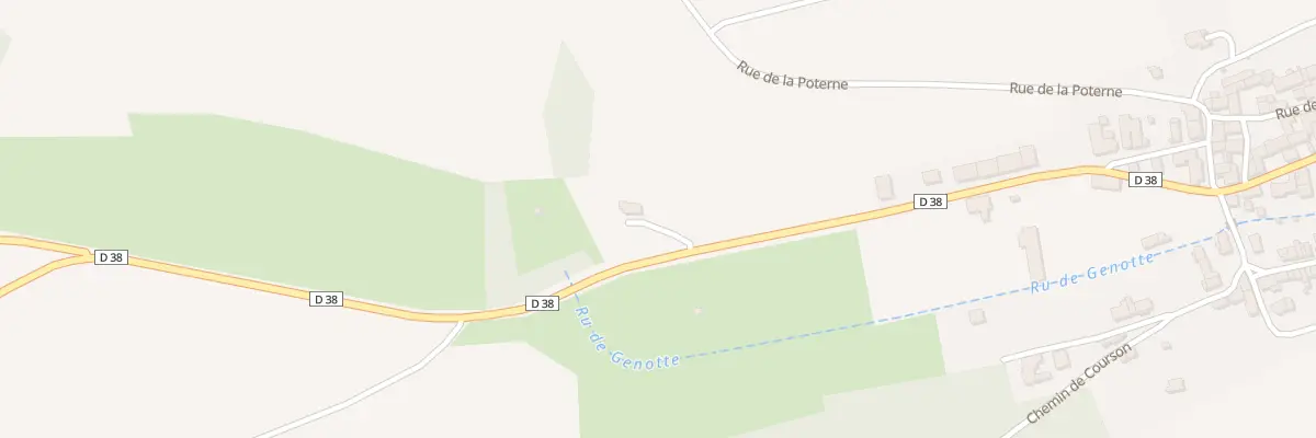 Plan du 10 Rue de Courson à Charentenay