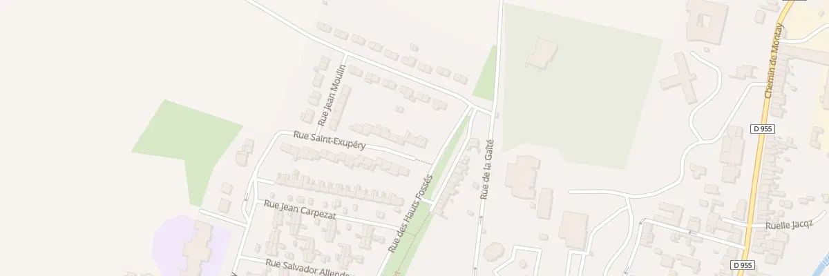 Plan du 13 Rue Saint-exupéry au Cateau-Cambrésis