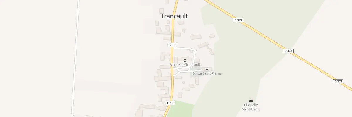 Plan du 12 Rue de St Epvre à Trancault