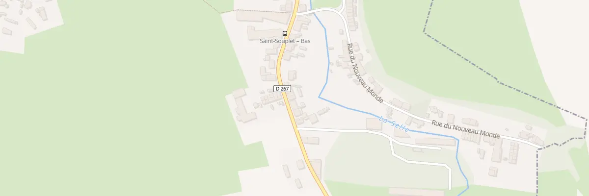 Plan du 29 Rue de la Fabrique à Saint-Souplet