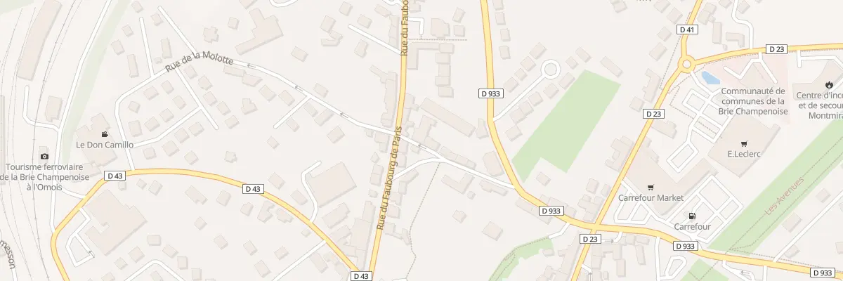 Plan du 12 Rue des Chauffours à Montmirail