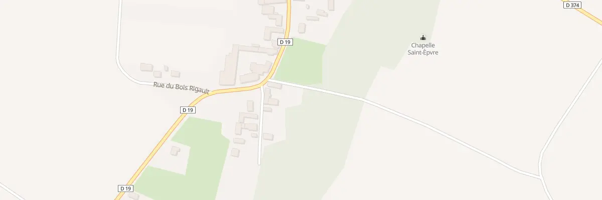 Plan du 10 Rue du Closeau à Trancault