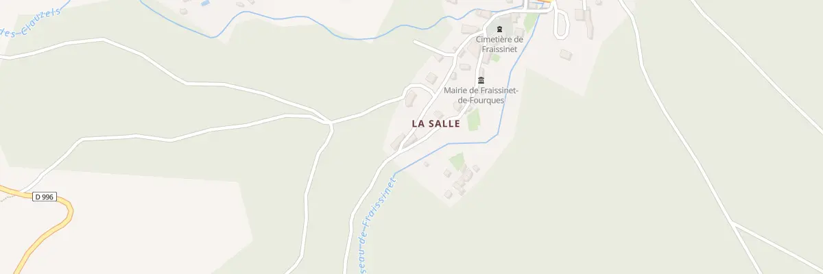 Plan du 5031 Fraissinet Village à Fraissinet-de-Fourques