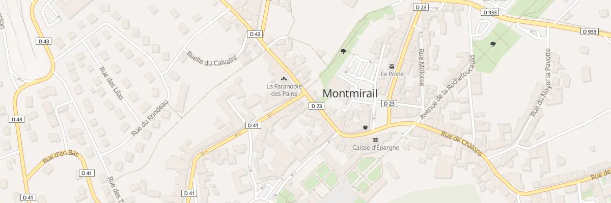 Plan du 19 Rue Docteur Philippe Amelin à Montmirail