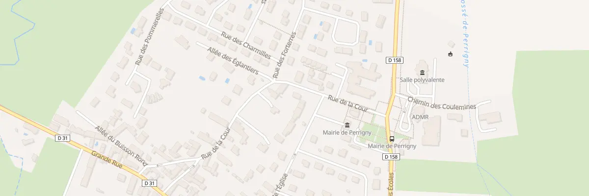 Plan du 26 Rue de la Cour à Perrigny