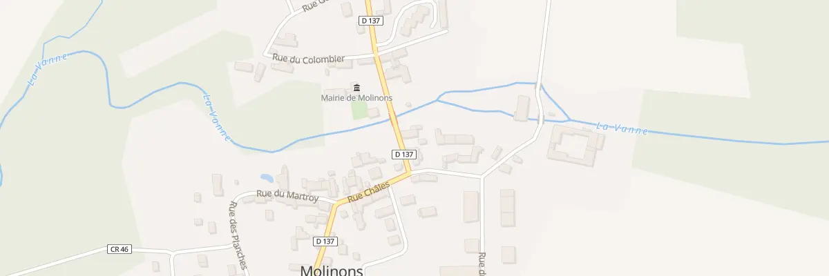 Plan du 15 Rue Châles à Molinons