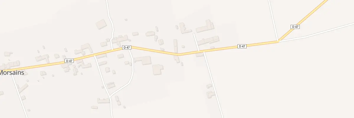 Plan du 20 Gr Grande Rue à Morsains