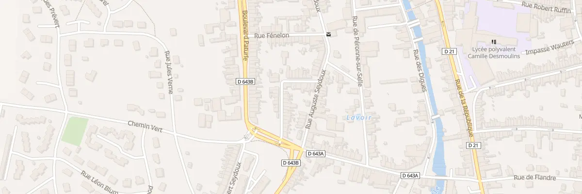 Plan du 9 Rue de la Liberté au Cateau-Cambrésis