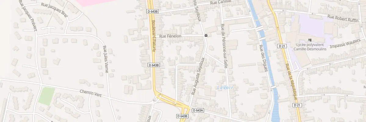 Plan du 12 Rue de la Liberté au Cateau-Cambrésis