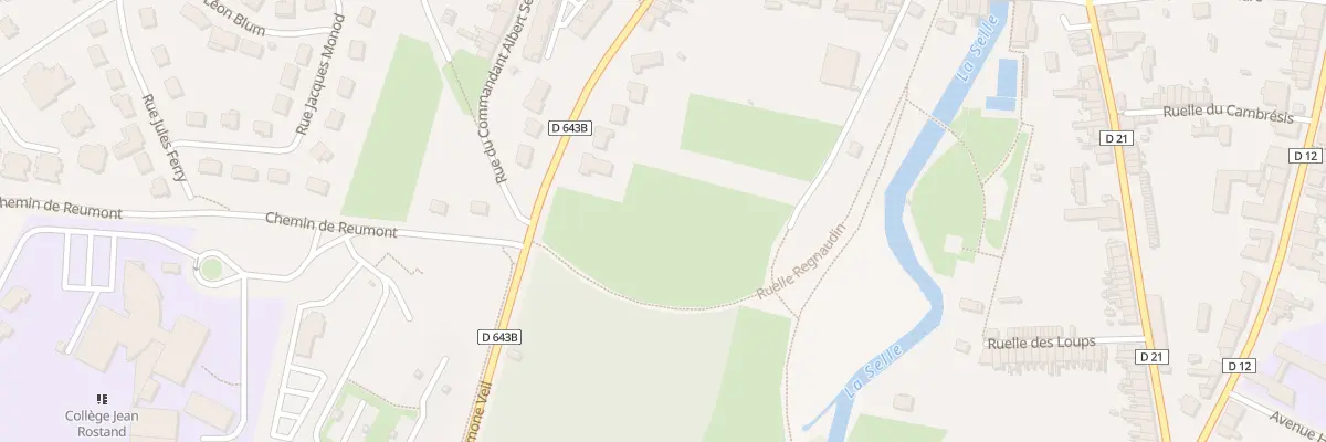 Plan du 33 Av Simone Veil au Cateau-Cambrésis
