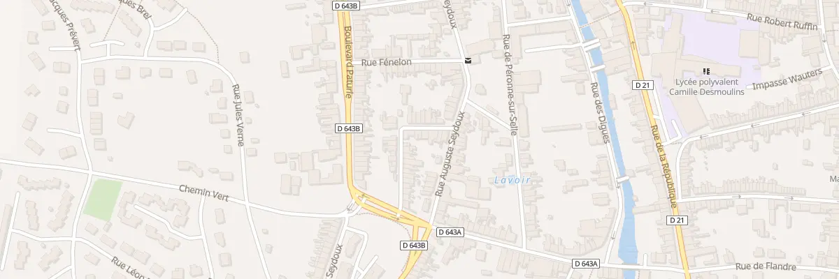 Plan du 5 Rue de la Liberté au Cateau-Cambrésis