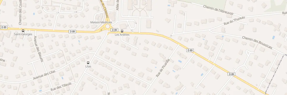 Plan du 6 Rue du Languedoc à Saint-Georges-sur-Baulche